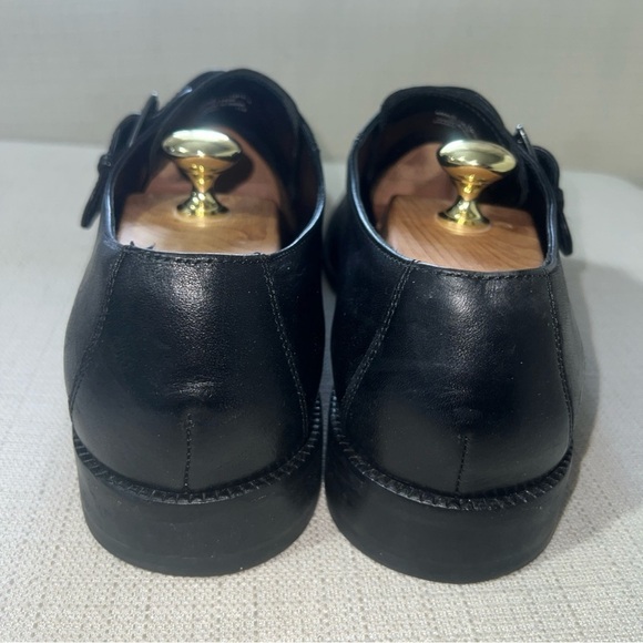 COLE HAAN C11825 Monk Strap Black Leather Men's Size 10.5M - Picture 4 of 11